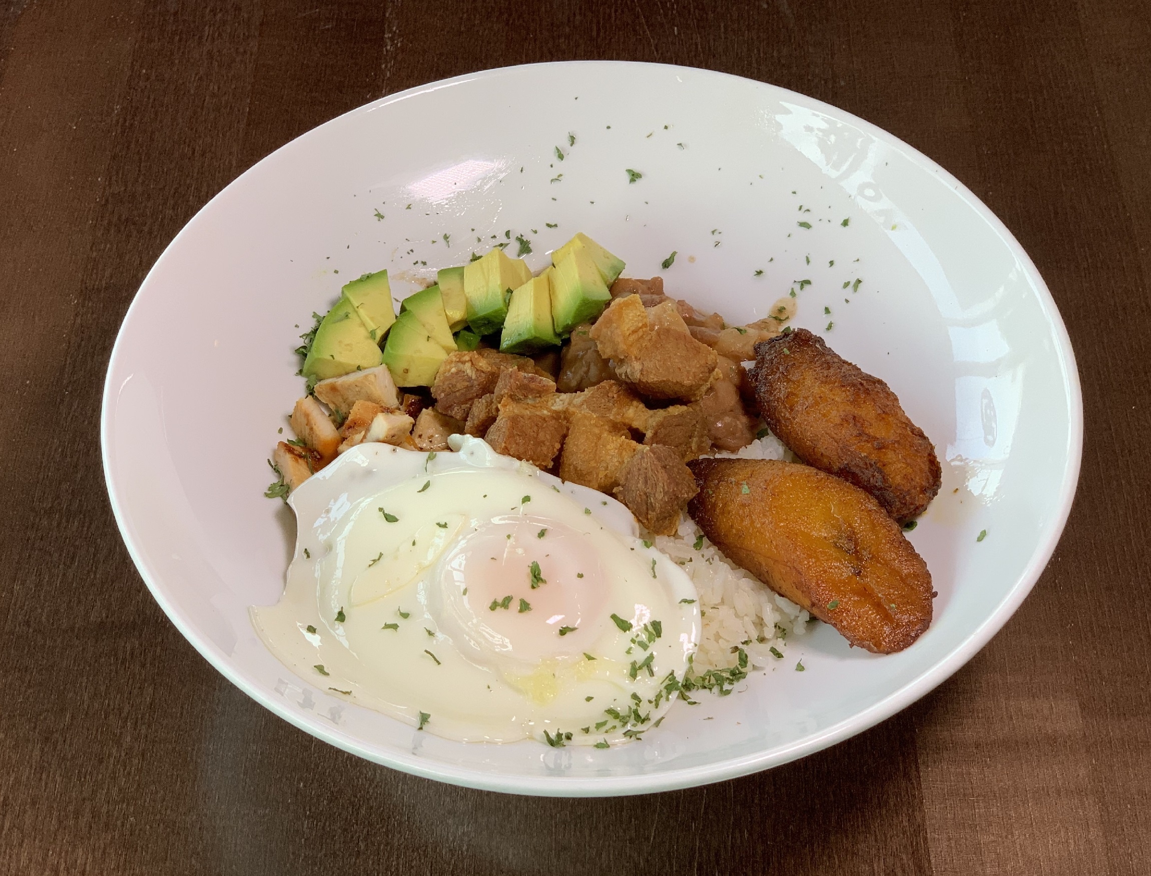 Frijolada de mi Tierra / Beans de mi Tierra Style with Fried Pork Belly ...